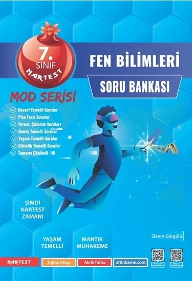 NARTEST 7. Sınıf Mod Fen Bilimleri Soru Bankası