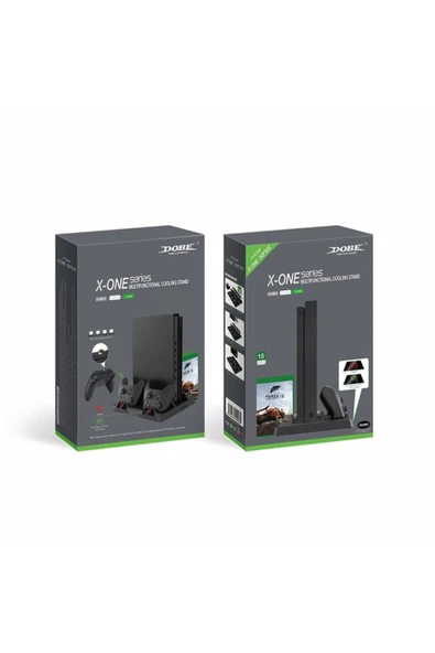 Xboxone/x/s Süper Soğutma Fanı Denetleyici Şarj Cihazı Dock Şarj Istasyonu Standı - Resim 5