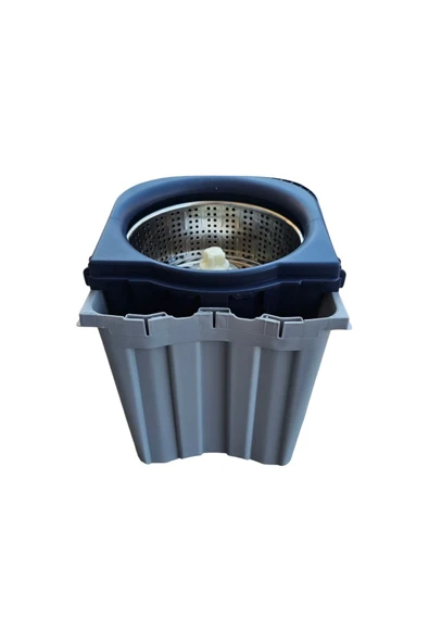 Temiz & Kirli Suyu Ayırma Özelliği Otomatik Temizlik Seti Mop Paspas - 5