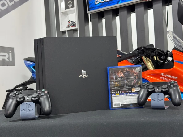 PlayStation 4 Pro 1TB Çift Kol + İnjustice 2 Oyun CD’si (İKİNCİ EL) - 5