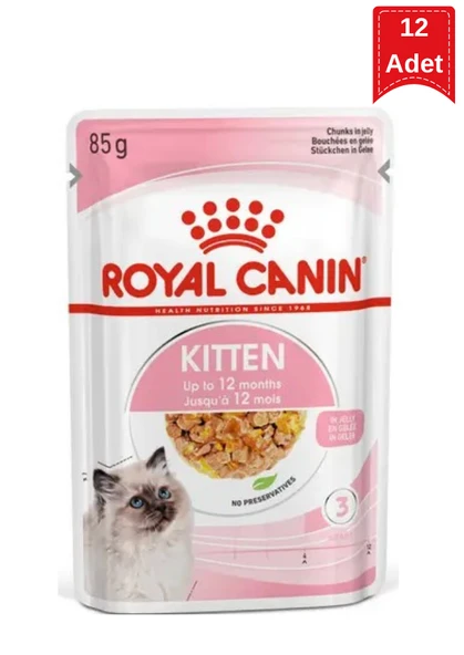 Royal Canin Kitten Jelly Yavru Kedi Yaş Maması 12x85 Gr