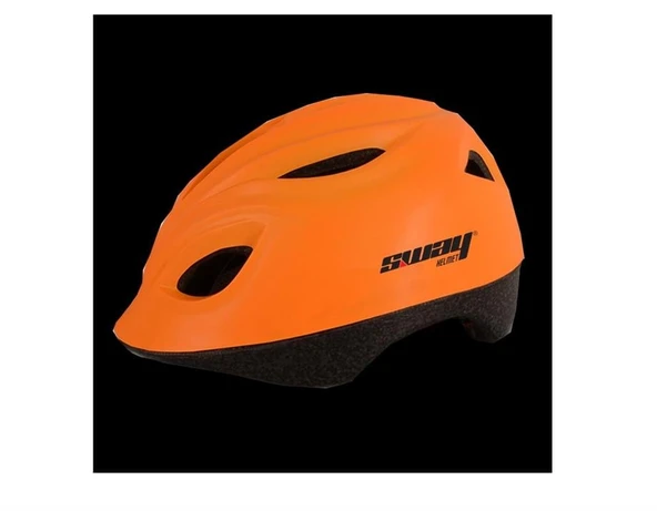 TEKS SWAY HELMET ÇOCUK KASK AYARLANABİLİR TURUNCU ürün görseli