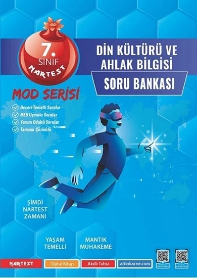 NARTEST 7. Sınıf Mod Din Kültürü Ve Ahlak Bilgisi Soru Bankası ürün görseli