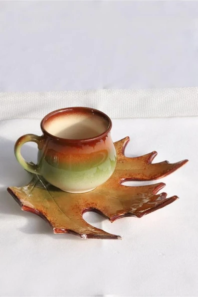 Sipahi Çınar Yaprakı Kahve Fincanı 150 Ml ürün görseli 1