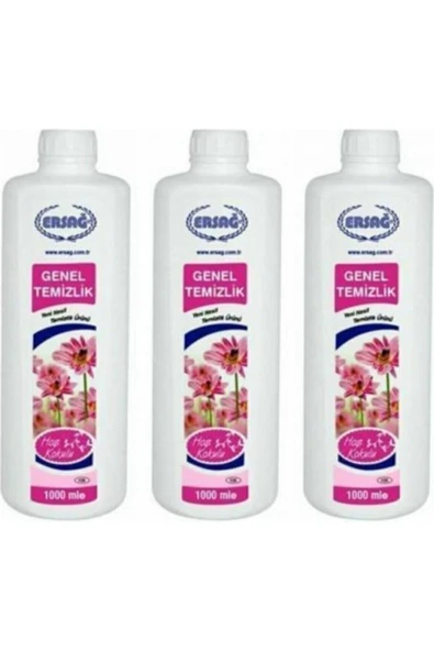 Ersağ Hoş Kokulu Genel Temizlik 3 Adet X 1000 Ml - 1