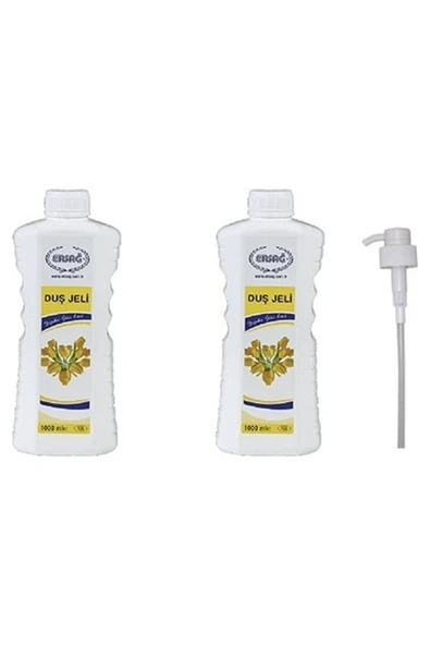 Ersağ Duş Jeli 2 x 1000 ml + Pompa