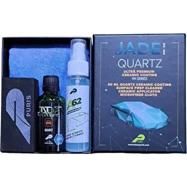 Puris Jade Quartz 9H Seramik Kaplama Seti 50 ml - 2