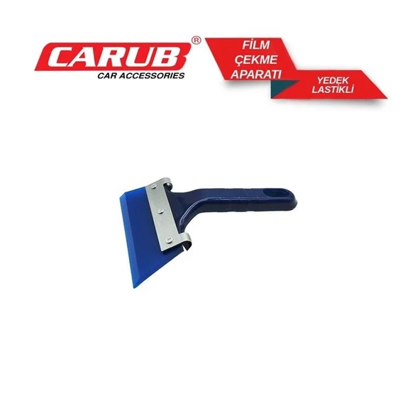 Cam Filmi Uygulama Aparatı Çekçek – 19x12cm Plastik Silecek Spatula - 2