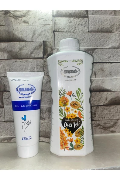 Ersağ El Losyonu 200 ml Alana Duş Jeli +