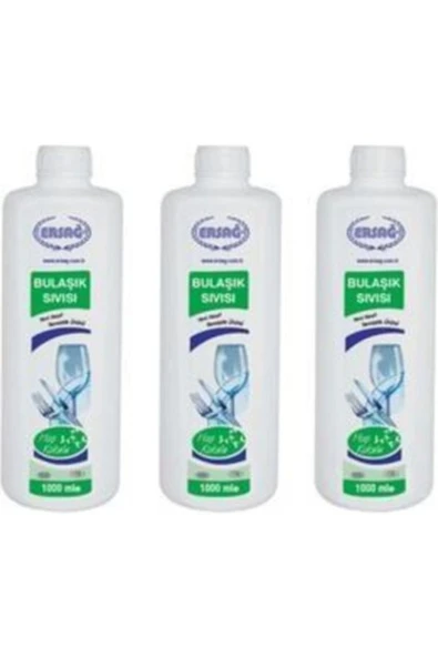 Ersağ Hoş Kokulu Elde Yıkama Bulaşık Deterjanı 1000 ml 3 Adet - 1