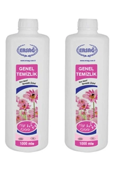 Ersağ Genel Temizlik 1000 ml. x 2'li