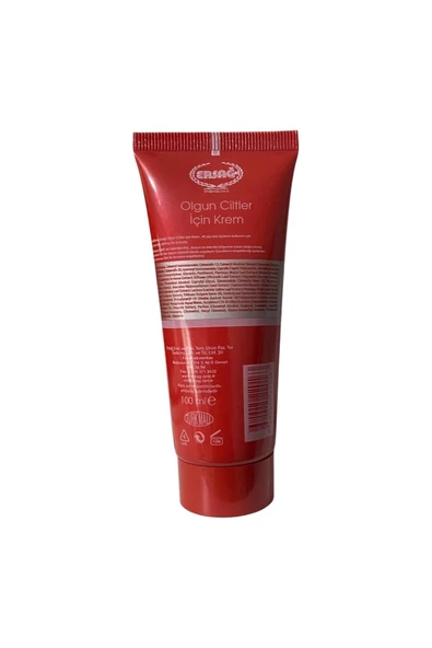 ERSAĞ OLGUN CİLTLER İÇİN KREM 100 ML - 2