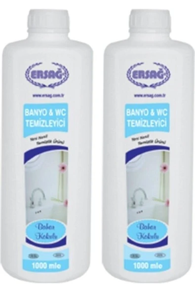 Ersağ Banyo Wc Temizleyici 2li Set 1000X2 - 1