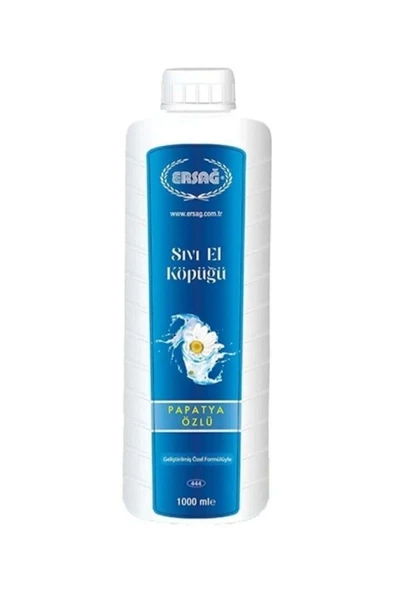 ERSAĞ PAPATYA ÖZLÜ SIVI EL KÖPÜĞÜ 1000 ML ve Sıvı El Sabunu 1000 ML ( ikisi bir arada ) - 2