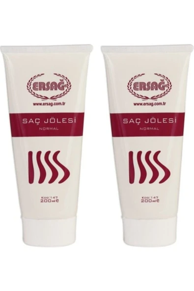 Ersağ Saç Jölesi Normal Görünüm 2X200 ml 2 Adet 8681515220460