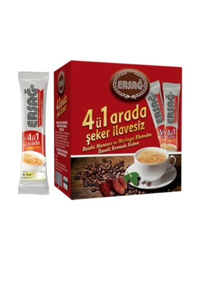 4 Ü 1 Arada Kahve Yumuşak Içim ( 20 Adet Hazır Poşet Kahve)