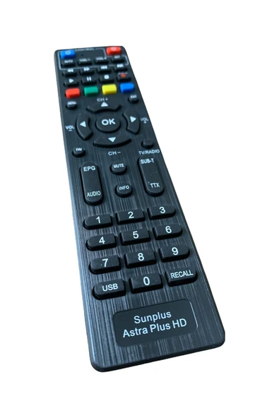 Sungate VIPSTAR-SUNPLUS ASTRA PLUS MINI HD UYDU ALICILARI  LOGOLU KUMANDA ürün görseli 1