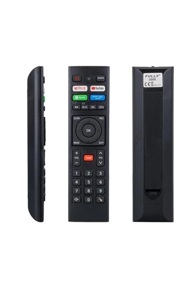 Modafiks Telenova Netflıx - Youtube - Spotify - Prime Video Tuşlu Ses Komutsuz Lcd Led TV Kumanda ürün görseli 1