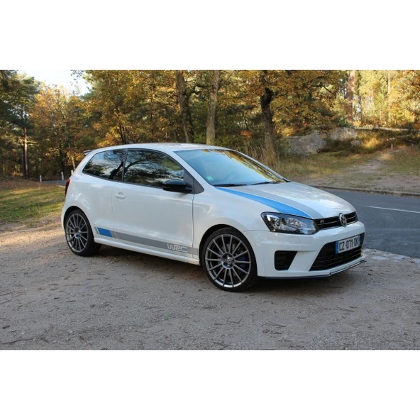 Vw Polo Wrc Sticker Seti - WRC Kaput Şerit - WRC Yan Şerit