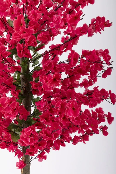 Güleç Yapay Çiçek Yapay Bahar Dalı Ağacı 150 Cm 70 Dal Fuşya - Resim 3