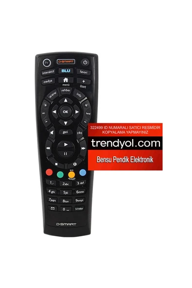 D-Smart Ok-1628-12581 Kumanda Snl1150a Kumanda Kr0807 Kumanda Weko 6410 Kumanda Maza 1624 Kumanda - Resim 2