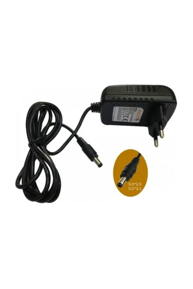 FULLY 24volt 1amper Adaptör 5,5x2,5mm Jak Fişli