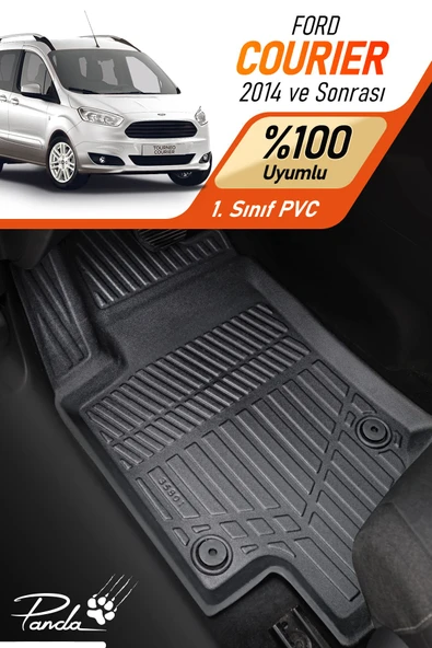 Panda Kılıf FORD COURİER 2014- SONRASI 4D HAVUZLU PASPAS TAKIMI