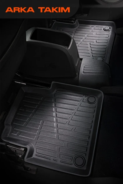Panda Kılıf VOLKSWAGEN CADDY 2020- SONRASI 4D HAVUZLU PASPAS TAKIMI - 2