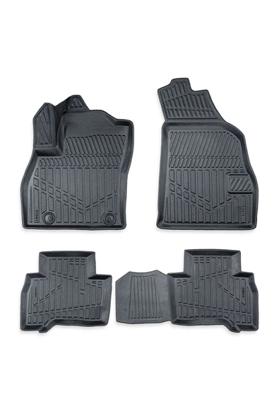 Panda Kılıf Fiat Fiorino 2007 - 2022 Arası 4d Havuzlu Paspas Takımı - 7