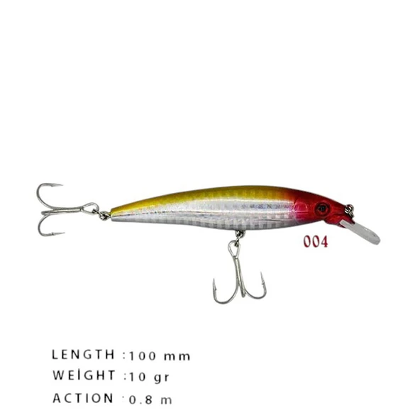 PORTFİSH YCS004 CL:004 100mm 10gr 0.8m Sahte Balık ürün görseli