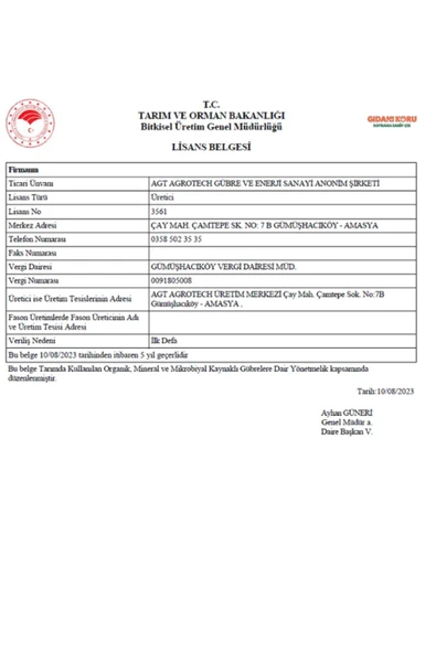 Humikal Organik Sıvı Gübre - 5