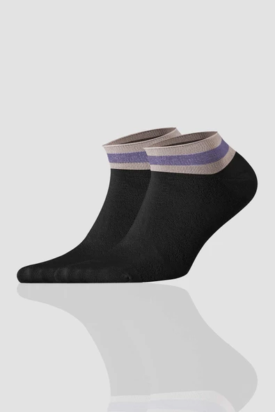 Aytuğ Kadın Modal Patik Çorap 5 Çift Özel Kutulu 4 Renk 33241 - 2