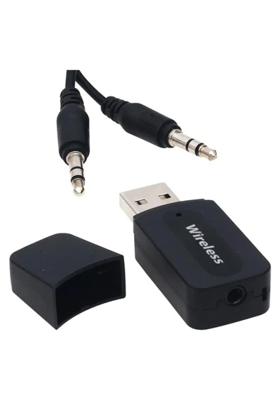 OEM Pm-15152 Bluetooth Wireless To 3.5mm Jack Audio Ses Mp3 Alici (RECEİVER ÇEVİRİCİ ADAPTÖRÜ) - 2