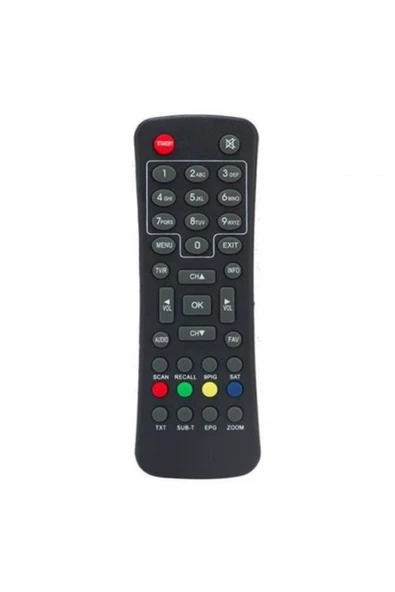 wiisat Showmax Minixx Gold Uydu Cihazı Kumandası ürün görseli 1