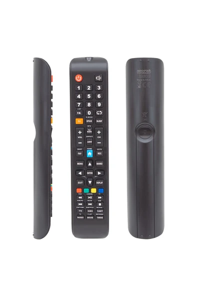 Skytech FULLY KL SKYTECH YENİ MODEL LCD-LED TV KUMANDA (33186 KALIP-TV TUŞU SARI) 308C - 2