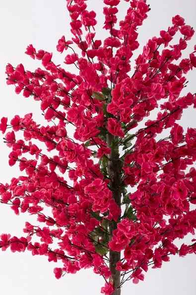 Güleç Yapay Çiçek Yapay Bahar Dalı Ağacı 150 Cm 70 Dal Fuşya - Resim 2