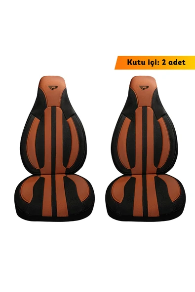 Panda Kılıf PANDA S SERİSİ LAKOS KUMAŞ ORTOPEDİK DESTEKLİ OTO KOLTUK KILIFI - ÖN İKİ - 2