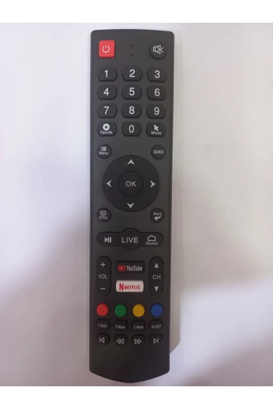 Japonelektronik REDLİNE LCD YUTUBE NETFLİX LİVE TUŞLU LCD KUMANDASI ürün görseli 1