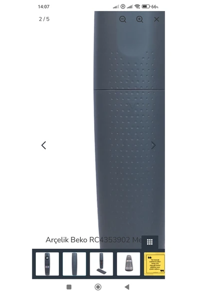 ShowMax beko arçelik grundig kumanda - Resim 3