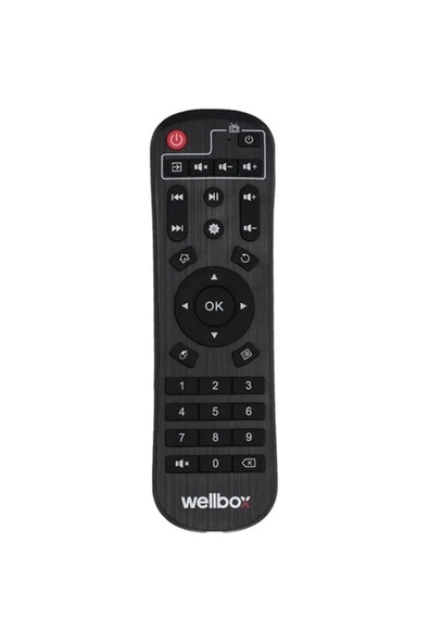wellbox TV BOX KUMANDA WELLBOX ANDROİD MOUSE TUŞLU KUMANDA WELLBOX KUMANDASI BENSU PENDİK - Resim 2