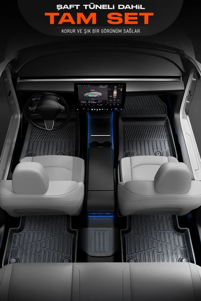 Panda Kılıf VOLKSWAGEN T-ROC 2017- SONRASI 4D HAVUZLU PASPAS TAKIMI - 3