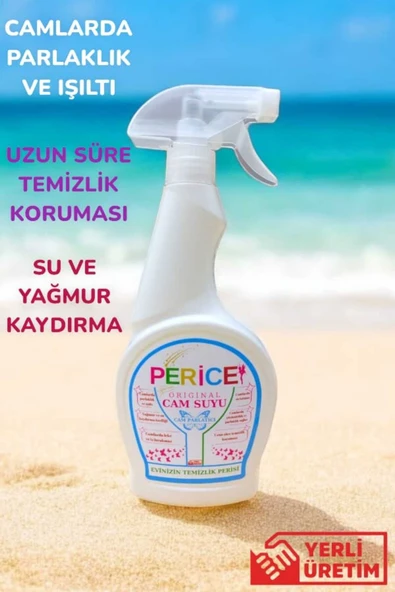 Genel Temizleyici 500 ml+ Cam Suyu uzun süre koruma 500 ml Perice 2 li avantajlı paket - 6