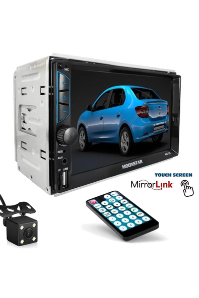 Moonstar Bms-7212 Double Teyp 7 Inç 4x45 Watt Mirrorlink