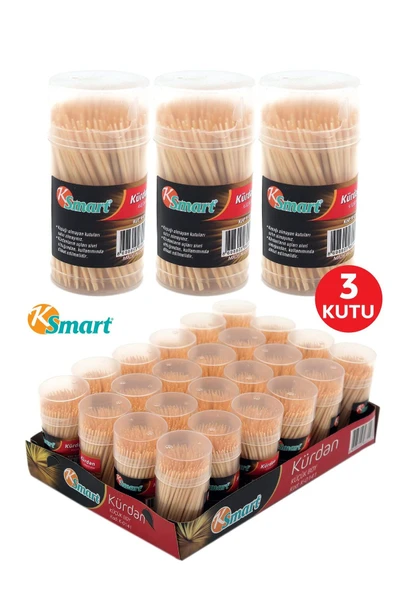 KÜRDAN KÜÇÜK 3LÜ KUTU KSMART K-0141