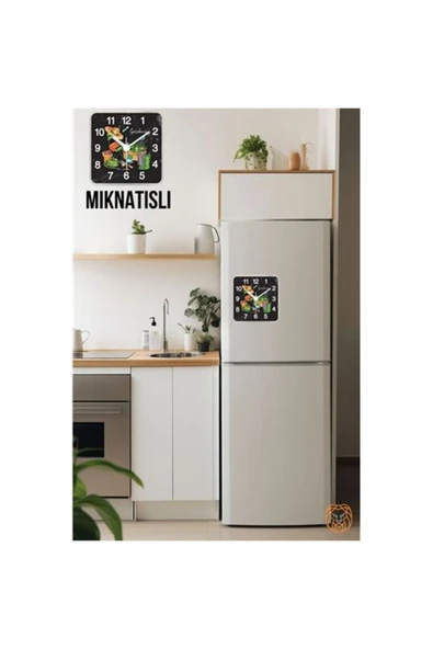 ShopZum Mıknatıslı Buzdolabı Saati 719928