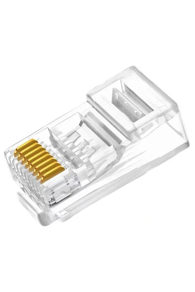 NcK Powermaster Pm-18439 Ez Rj45 Cat5/cat6 Açık Uçlu Soket 8p/8c Elektromer (100lük Paket)