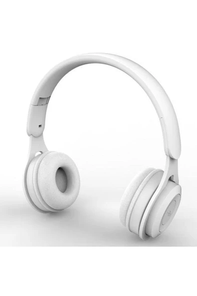 Js80 Ritmo Universal 3,5 Mikrofonlu Katlanabilir Kulaklık-beyaz - 3