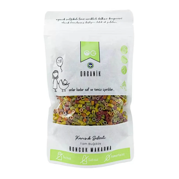 OG Organik Sebzeli Boncuk Makarna 200gr