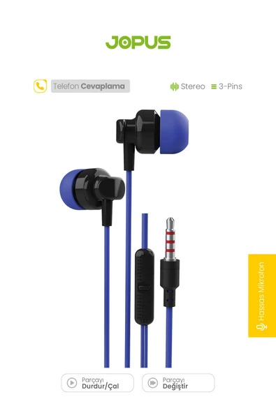 Jo-k62 Jota Universal 3.5mm Mikrofonlu Kulaklik - 2