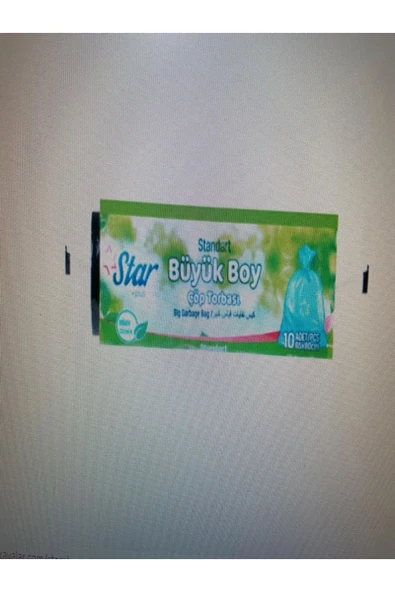 Çöp Poşeti Standart Jumbo Boy Mavi Ebat 65X80 60 Gr  3 paket
